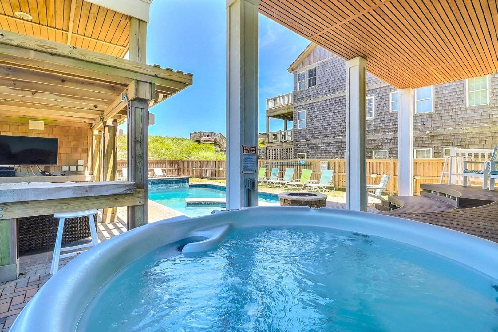 6007 Happy Sol Oceanfront Heatable Pool Villa Nags Head Ngoại thất bức ảnh